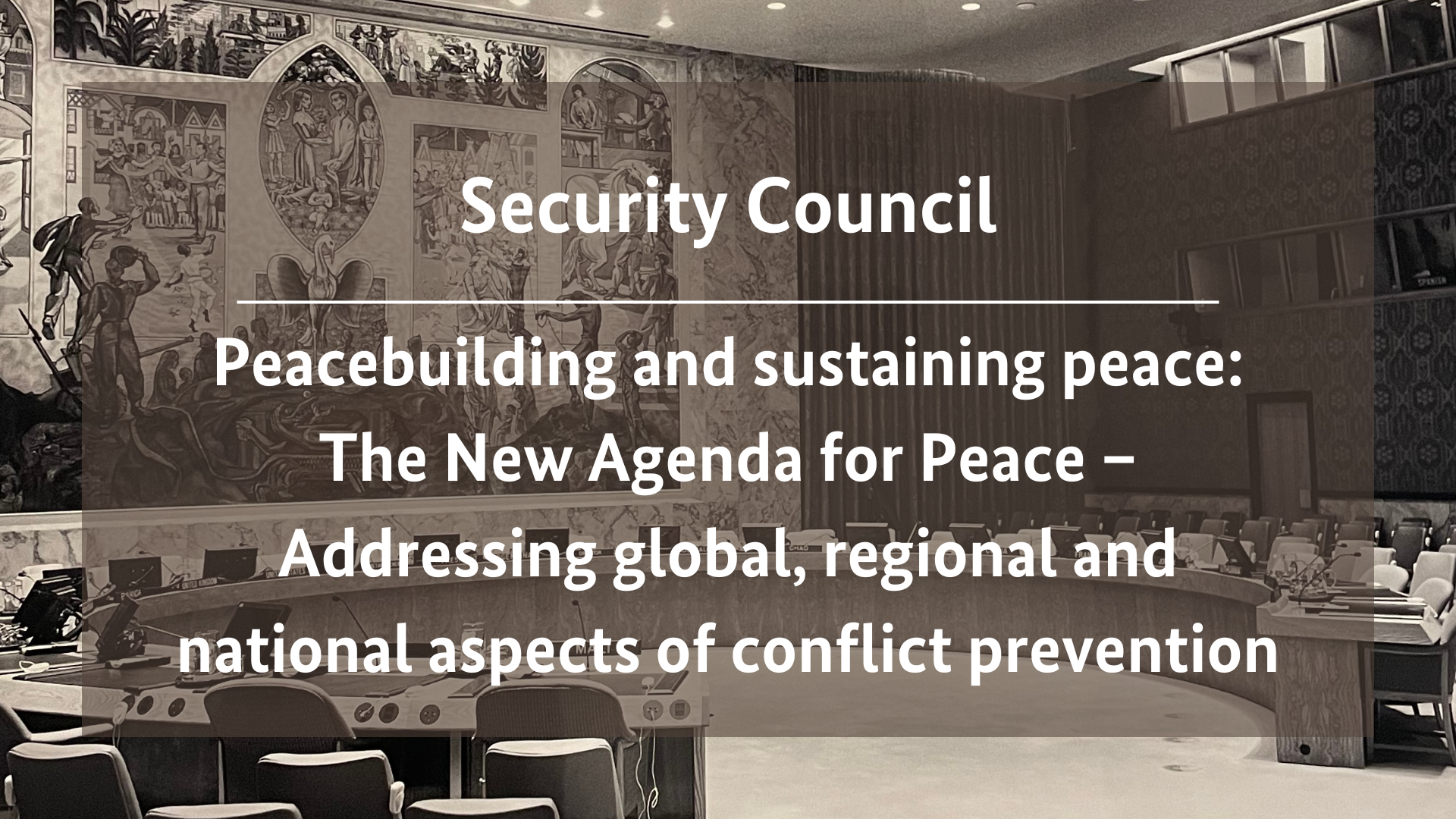 National Statement of Germany during the UN Security Council Open ...